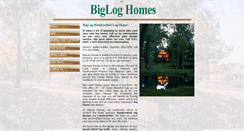 Desktop Screenshot of biglog.com